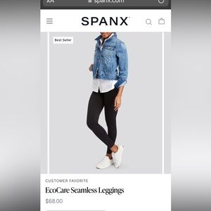 Spanx EcoCare Seamless Leggings